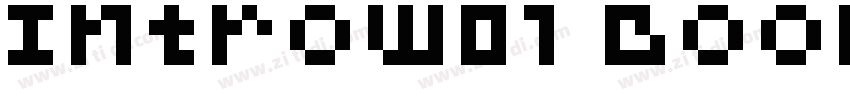 IntroW01 BookCaps Re字体转换